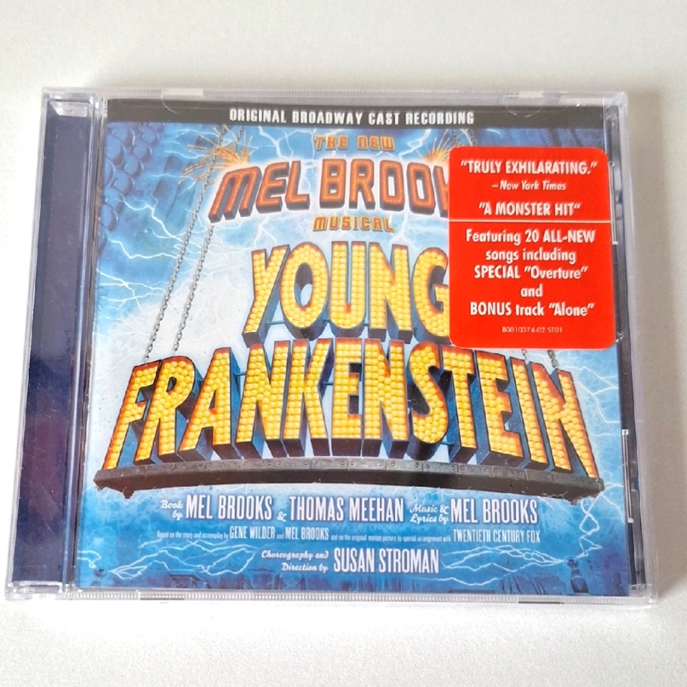 Brooks Young Frankenstein CD - Blue